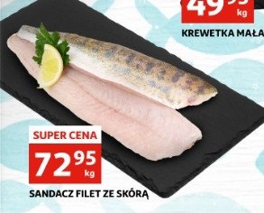 Sandacz filet ze skórą promocja