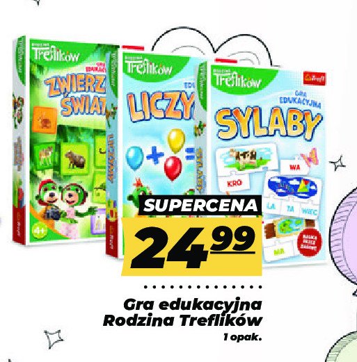 Gra edukacyjna liczymy Trefl promocja