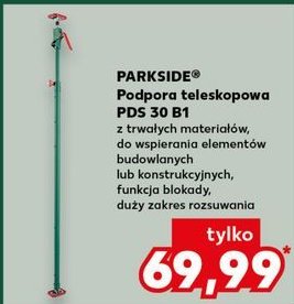 Podpora teleskopowa Parkside promocja