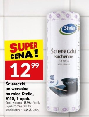 Ściereczki uniwersalne na rolce Stella A40 promocja w Twój Market