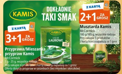 Musztarda Kamis McCormick promocja w Leclerc