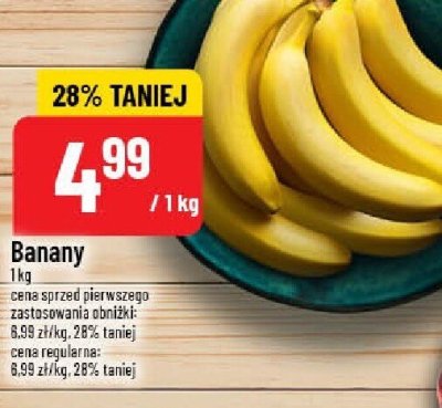 Banany POLOmarket promocja w POLOmarket
