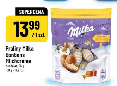 Praliny Milka Bonbons Milchcreme Mondelez promocja w POLOmarket
