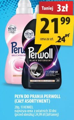 Płyn do prania Perwoll (cały asortyment) promocja w Arhelan
