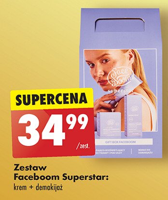 Zestaw w pudełku superstar: krem + demakijaż Face boom promocja