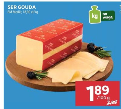 Ser gouda SM Monki promocja w Stokrotka