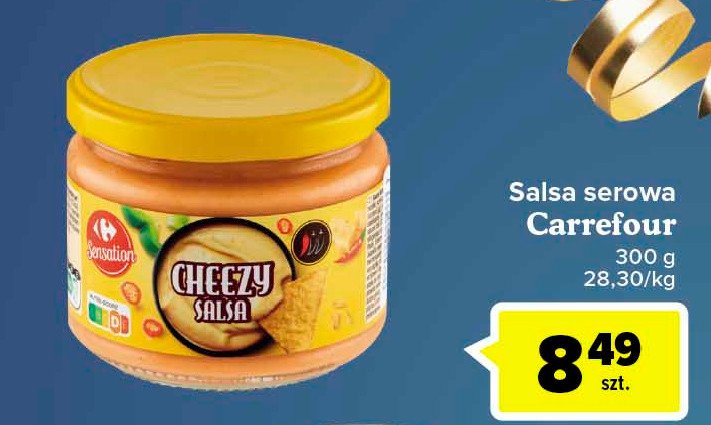 Salsa cheezy Carrefour sensation promocja