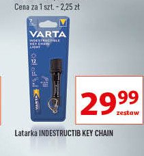 Latarka indestructible key chain 1aaa Varta promocje