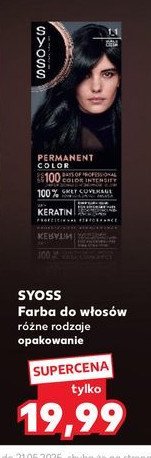 Farba do włosów 1-1 Syoss professional performance promocja w Kaufland