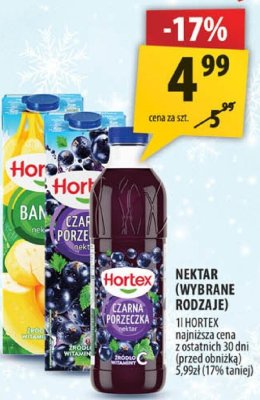 Nektar Hortex (wybrane rodzaje) promocja w Arhelan