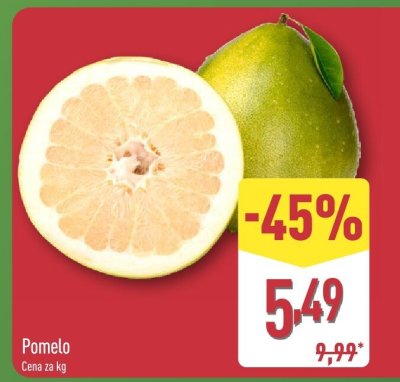 Pomelo promocja w Aldi