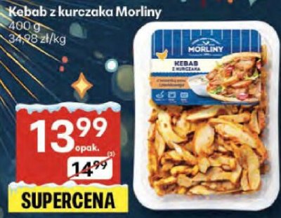Kebab z kurczaka Morliny promocja w Delikatesy Centrum