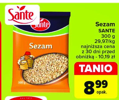 Sezam Sante promocja