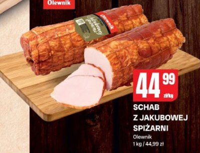 Schab z jakubowej spiżarni Olewnik promocja w Chorten