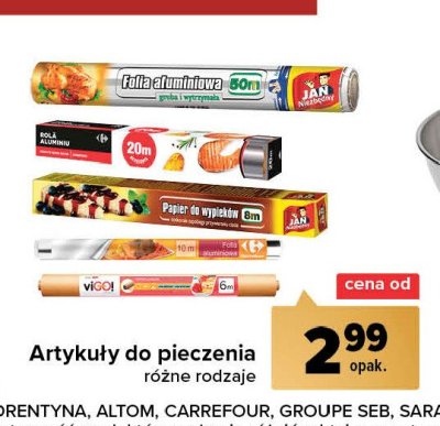 Papier do wypieków 8 m Jan niezbędny promocja