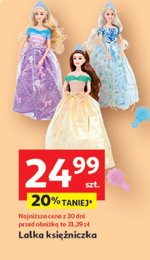 Lalka księzniczka promocja w Auchan