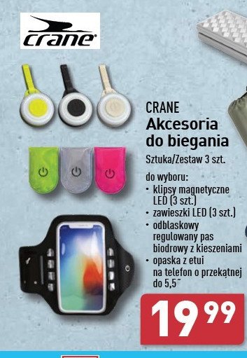 Opaska z etui na telefon CRANE promocja