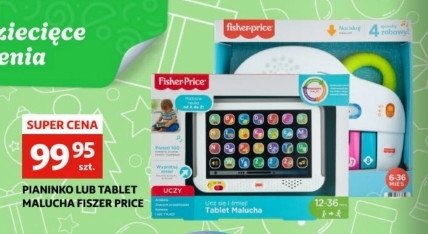 Tablet malucha Fisher-price promocja