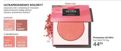 Róż Prasowany Ultra Cheeky Coral Avon promocja w AVON