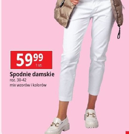 Spodnie damskie 30-42 promocja