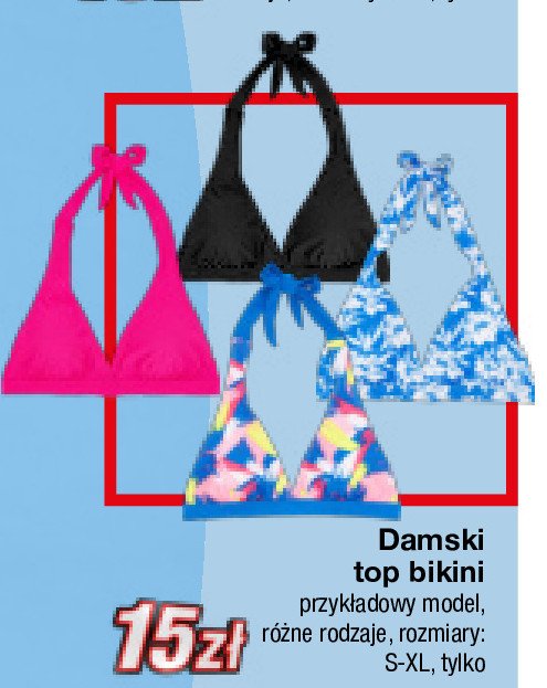 Top damski bikini s-l promocja