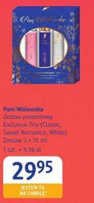 Zestaw prezentowy Pani Walewska Exclusive Trio (Classic, Sweet Romance, White) 3 x 15 ml promocja w Drogerie DM