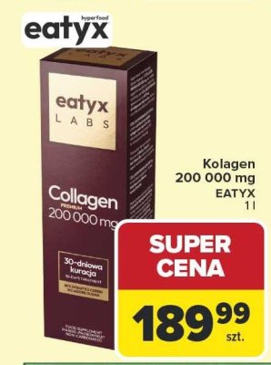 Kolagen 200 000 mg EATYX promocja w Carrefour