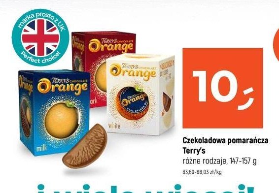 Pomarańcza czekoladowa Terry's promocja