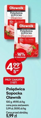 Polędwica Sopocka Olewnik promocja w Żabka