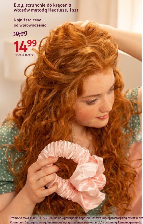 Scrunchie do kręcenia włosów Eloy promocja