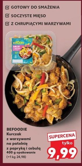 Kurczak z warzywami na patelnię Be foodie promocja w Kaufland