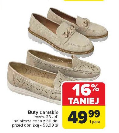 Buty damskie 36-41 promocja w Carrefour