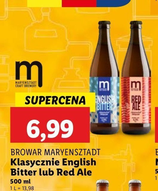 Piwo Maryensztadt english bitter promocja