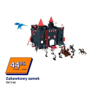 Zabawkowy zamek promocja w Action