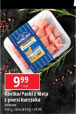 Paski z fileta kurczaka Morliny promocja