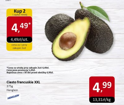 Ciasto francuskie XXL promocja w Market Point