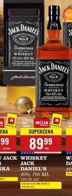 Whisky Jack Daniel's 40% 700 ml promocja w Biedronka