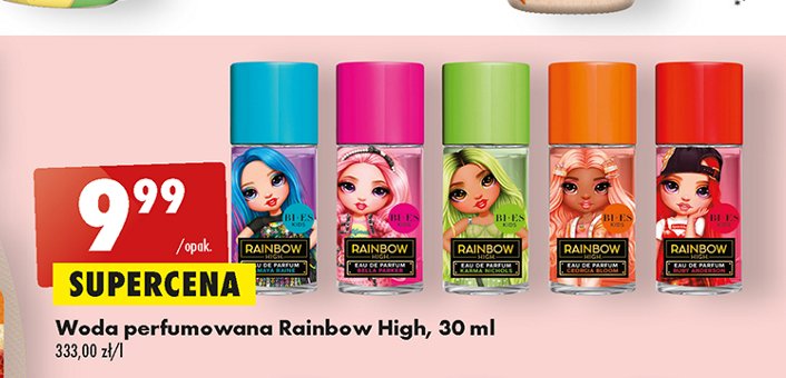 Woda perfumowana czerwona Bi-es rainbow promocja