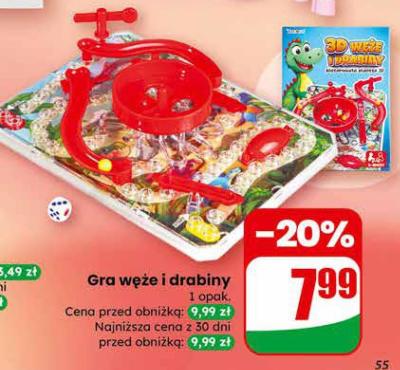 Gra węże i drabiny promocja w Dino