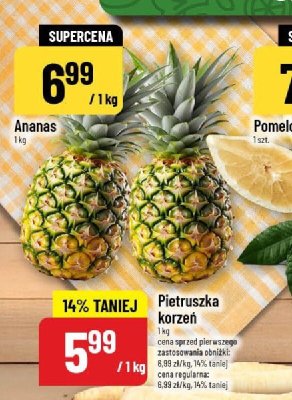 Ananas suszony Farmer's snack promocja w POLOmarket