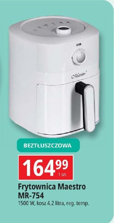 Frytownia mr-754 Maestro promocja w Leclerc