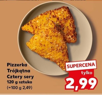 Pizzerka Trójkątna Cztery sery 120 g promocja w Kaufland