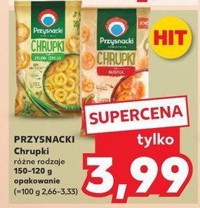 Chrupki Przysnacki zielona cebulka promocja