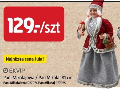 Pan Mikołaj EKVIP 81 cm promocja w Jula