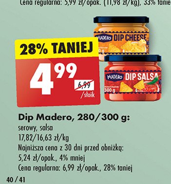 Dip salsa Madero promocja w Biedronka