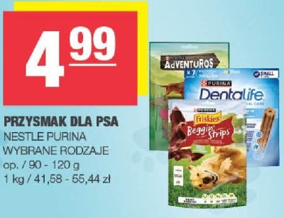 Przysmak dla psa Nestle Purina wybrane rodzaje promocja w SPAR