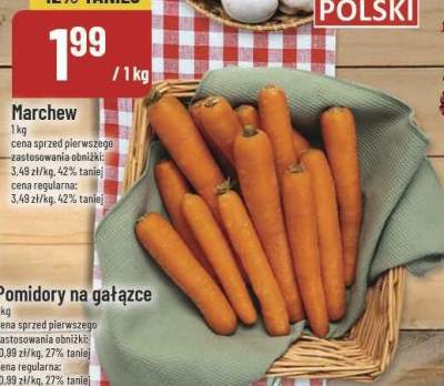 Marchewka konserwowa w kostce Wojna promocja w POLOmarket