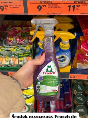 Spray do łazienki Frosch lawendowy 500ml promocja w Biedronka