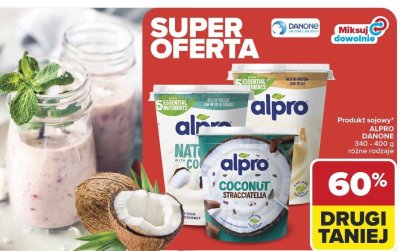 Produkt sojowy ALPRO DANONE 340-400g różne rodzaje promocja w Carrefour