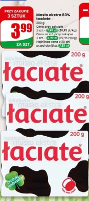 Masło ekstra 83% promocja w Dino